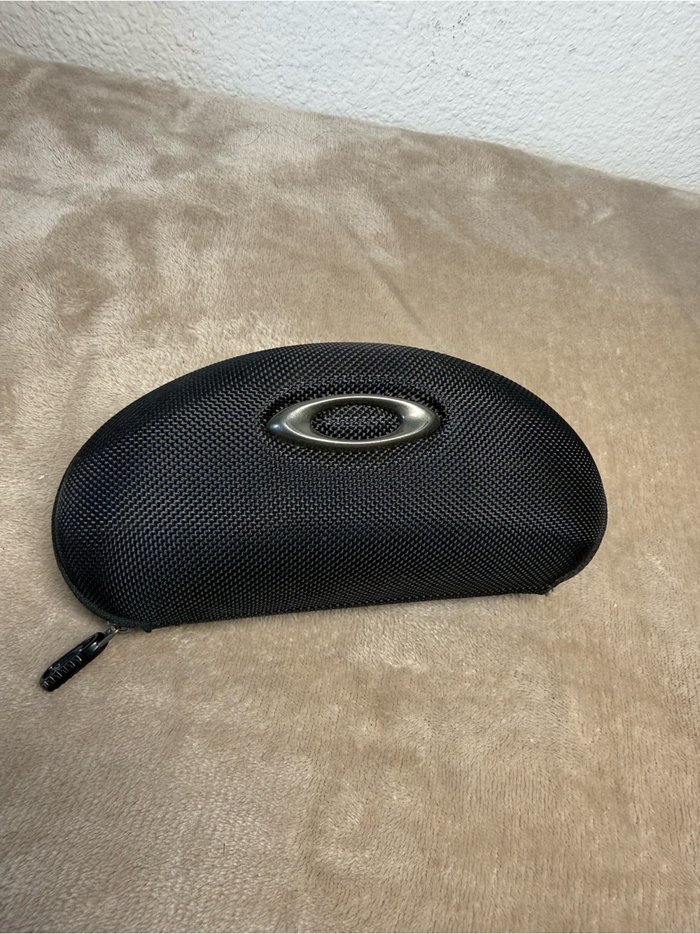 Oakley Black Semi-Hard Sunglass Case with Silver Logo